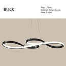 Axyaa LED Cord Pendant Chandelier - Nordic Design - 48w Hanging Lamp