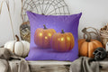 Axyaa Halloween Black Cat Graveyard Pillow Cover for Sofa, Bedroom, Car