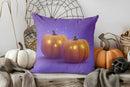 Axyaa Halloween Black Cat Graveyard Pillow Cover for Sofa, Bedroom, Car