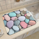 Axyaa 3D Visual Effect Drain Mat - Absorbent, Non-Slip, Anti-Mildew Kitchen Tableware Mat