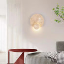 Axyaa Milk Oil Wind Bedhead Wall Light - Nordic Japanese Wabi Sabi Style