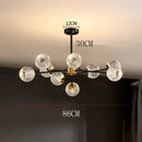 Axyaa Nordic Living Room Chandelier for Indoor Lighting