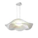 Axyaa French Antique Chandelier Lights for Dinning Room: Vintage Wabi Sabi Fabric Pendant