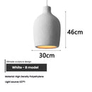 Axyaa Wabi Sabi Pendant Lights Chandelier for Modern Dining Room and Living Room