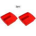 Silicone Baking Tray Set for Household Oven by Axyaa: Easy Demold, Rectangular & Square Cake Mold