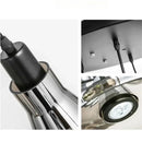 Axyaa Smoke Gray Glass LED Chandelier Pendant Lamp