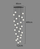 Axyaa LED Ceiling Lamp Chandelier for Modern Bedroom and Dining Room