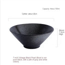 Axyaa Ceramic Ramen Bowl Soup Bowl Set: Creative Tableware for Home