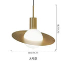 Axyaa Modern Planet Pendant Light | Creative Single Head Iron Lamp for Home Decor