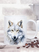 King Forest Wolf Mug - Axyaa Wolf Lover Birthday Gift Mug