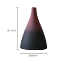 Axyaa Nordic Ceramic Vase Handmade Colorful Ornaments Green Plant Flower Pot