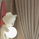 Axyaa Bear Wall Lamp Resin Sconce Light