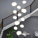 Axyaa LED Pendant Light Chandeliers for Living Room Staircase Indoor Lighting