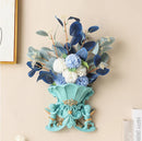 Axyaa Resin Angel Wall Vase: Ancient Mural Decor for Home Living Room Walls