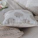 Axyaa Pumpkin Jacquard Cushion Cover 45x45 - High Quality Farmhouse Home Decor