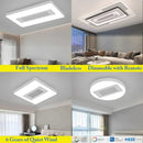 Axyaa Bladeless Ceiling Fan with LED Light, Dimmable, Remote Control, Quiet for Bedroom and Living Room