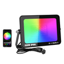 Axyaa RGB Smart Floodlight: 16 Million Colors, Adjustable, Wireless Connectivity