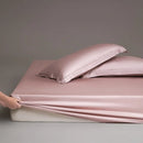 Axyaa Cotton Solid Color Single Fitted Sheet, Soft & Skin-Friendly