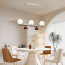 Axyaa Round Ball Pendant Chandelier Light for Living Room