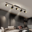 Axya Modern Black LED Pendant Chandelier for Home Decor