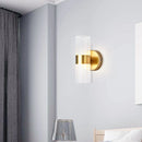 Axya Glass Shade Wall Lamp for Bedroom, Hotel Corridor & Staircase Lighting