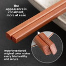 Axyaa Rosewood Chopsticks: Antibacterial, Non-slip, High Temp Resistance
