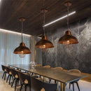 Axyaa Industrial Black Metal Pendant Light for Bar Restaurant Chandelier