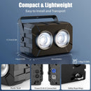 Axyaa 150W COB LED Par Light Voice Control Stage Lighting for Disco Party