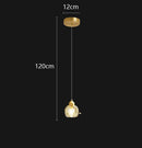 Axyaa Modern LED Ceiling Chandelier for Bedroom and Dining Room