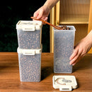 Axyaa Coffee Bean Sealed Jar Clear Food Storage Box Moisture-proof Airtight Container