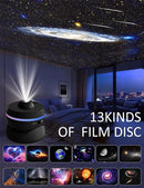 Axyaa Galaxy Star Projector: 13-in-1 Dynamic Meteors, 4K HD, Large Projection