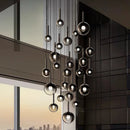 Axyaa LED Chandeliers for Modern Home Decor and Lighting in Living & Dining Room