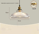 Axyaa Retro Glass Chandelier for Dining Desk, Bar, and Shop Décor