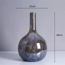 Axyaa Hand-made Glass Vase for Floral Arrangement and Home Decoration