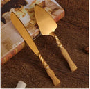 Axyaa Triangular Pizza Shovel and Dessert Knife Set