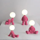 Axyaa Creative Gold People Table Lamp for Nordic Home Decor