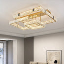 Axyaa Crystal Chandelier Dining Room Ceiling Light Pendant Lamp Luxe Living Room Lighting