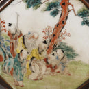 Axyaa Qianlong Ceramic Vase Flat Bottle Antique Collection Ornaments