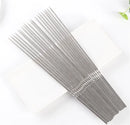 Axya Stainless Steel BBQ Skewers Set - 30 Pcs Flat Barbecue Forks Picnic Tool