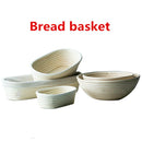 Axya Banneton Bread Proofing Basket Long Oval Rattan Storage Organizer