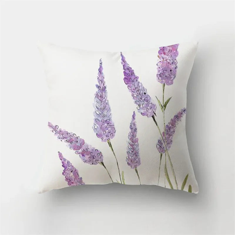 Deer Animal & Natural Leaves Cushion Cover by Axyaa - Home Decoration