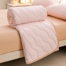 Axyaa Floral Print Quilted Comforter for Bed - Soft & Breathable Single/Double Size