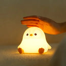 Axyaa Penguin Night Light: Rechargeable Nursery Lamp for Kids Room, Toddler Sleep Companion