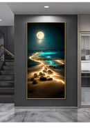Axyaa Moon Wave Wall Lamp for Home Decor