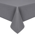 Axyaa Faux Linen Waterproof Tablecloth for Kitchen Dining.