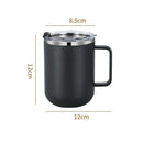 Axyaa Stainless Steel Insulated Coffee Mug with Sealed Cover
