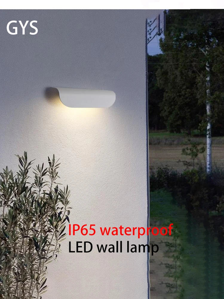 Axya Outdoor LED Wall Lamp | Waterproof Garden Lighting for Courtyard & Balcony