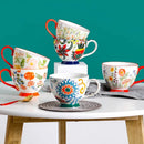 Axyaa Creative Milk Mug Large Capacity Ceramic Cup for Breakfast and Coffee.