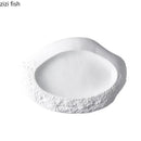 Axyaa 12" White Ceramic Irregular Plate for Dining and Desserts