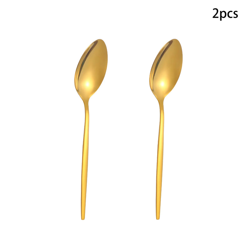 Axyaa Stainless Steel Tableware Set for Hotels, Restaurants, Parties, and Buffets